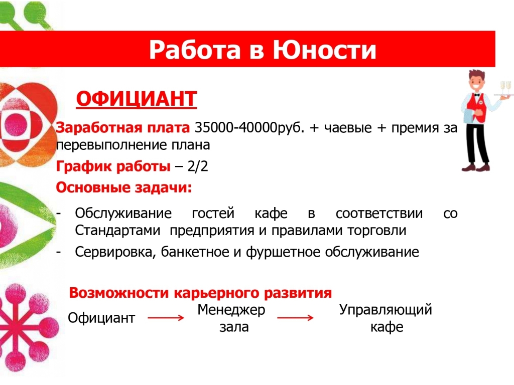 Вакансии | Кафе Мурманск Юность - торты, пирожные, хлеб. Наивысшее качество  кондитерской продукции!